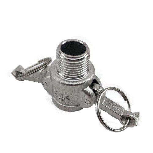 1/2 Inch Type B Camlock - Female Cam x Male BSPT Thread - KegLand