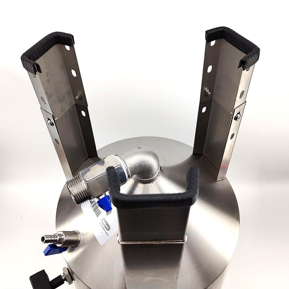 32L Stainless Steel Conical Fermenter - KegLand