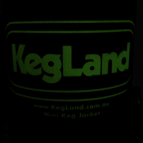 4L Glow in the Dark Mini Keg Neoprene Keg Parka / Jacket - KegLand