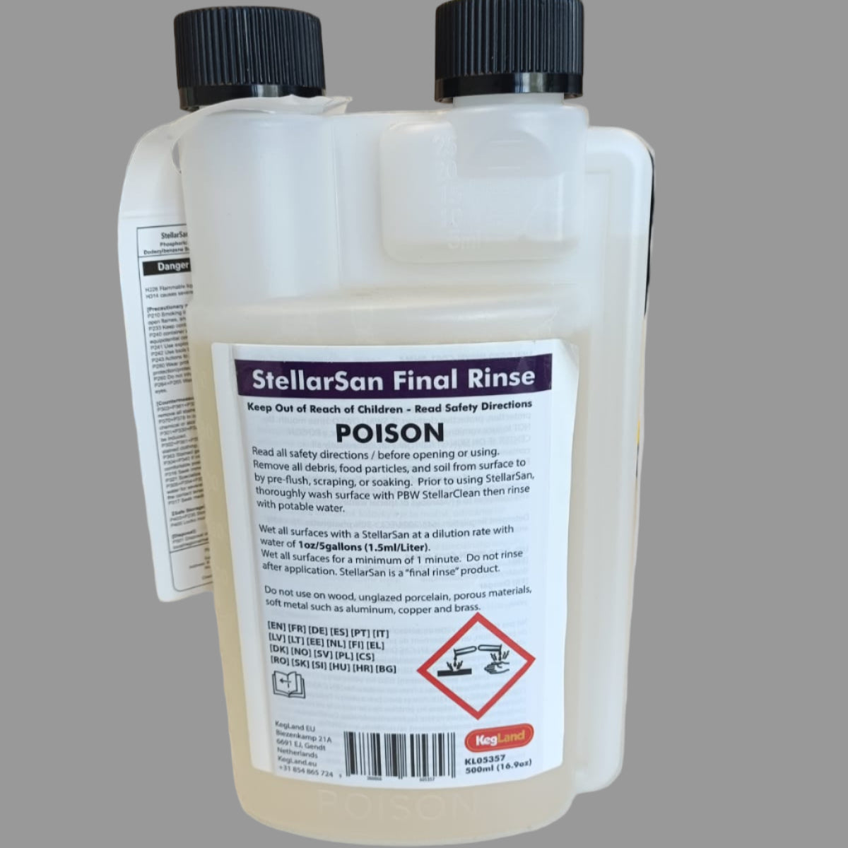 StellarSan Sanitizer - Phosphoric Sanitiser (500ml)
