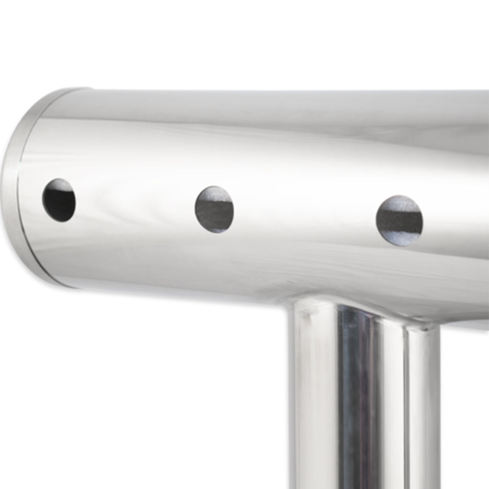 The KegLand TT Bar Font. Available in 6-tap 8-tap models, these fonts provide ample room for your NukaTaps on your brand new Series X Plus or custom Keezer top.