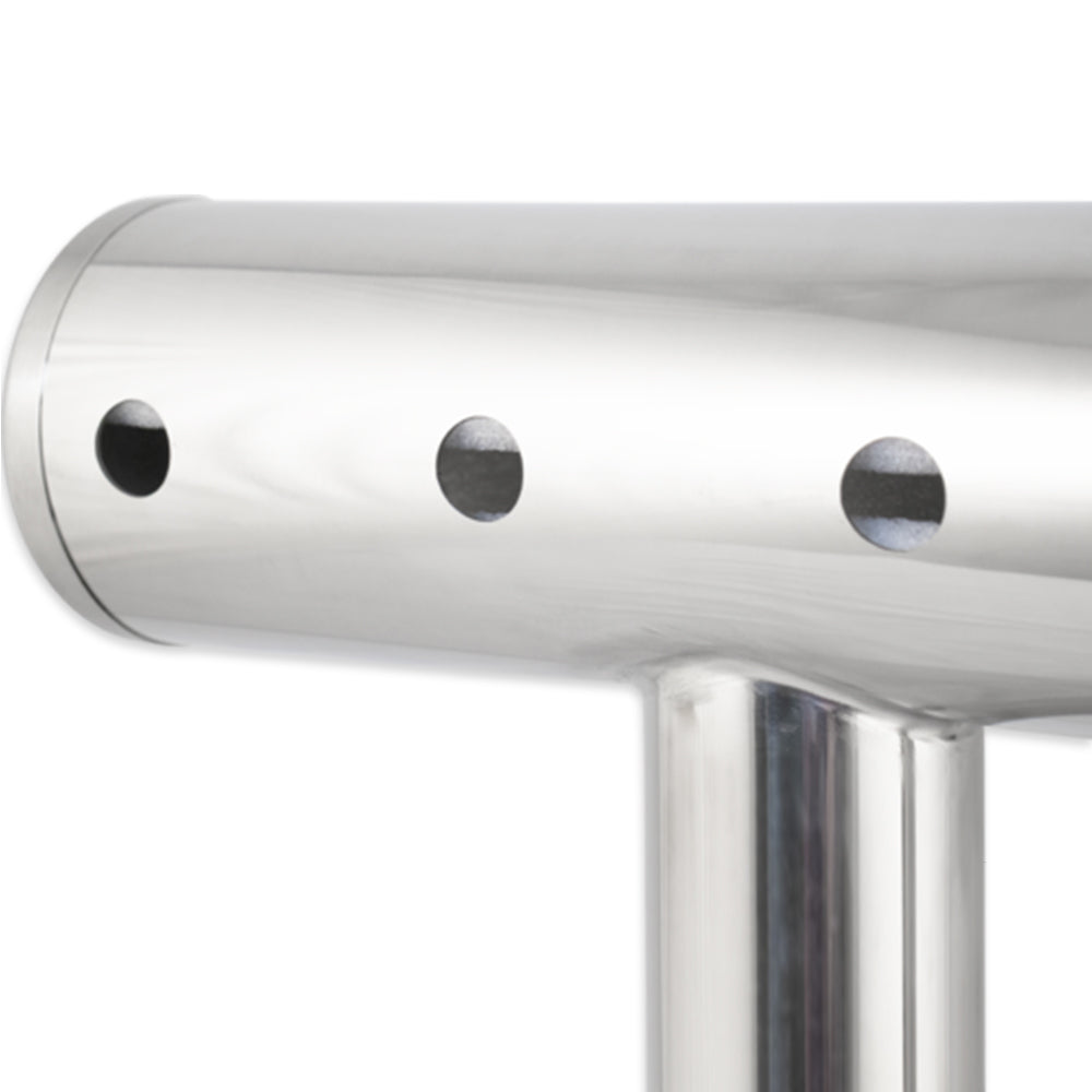The KegLand TT Bar Font. Available in 6-tap 8-tap models, these fonts provide ample room for your NukaTaps on your brand new Series X Plus or custom Keezer top.
