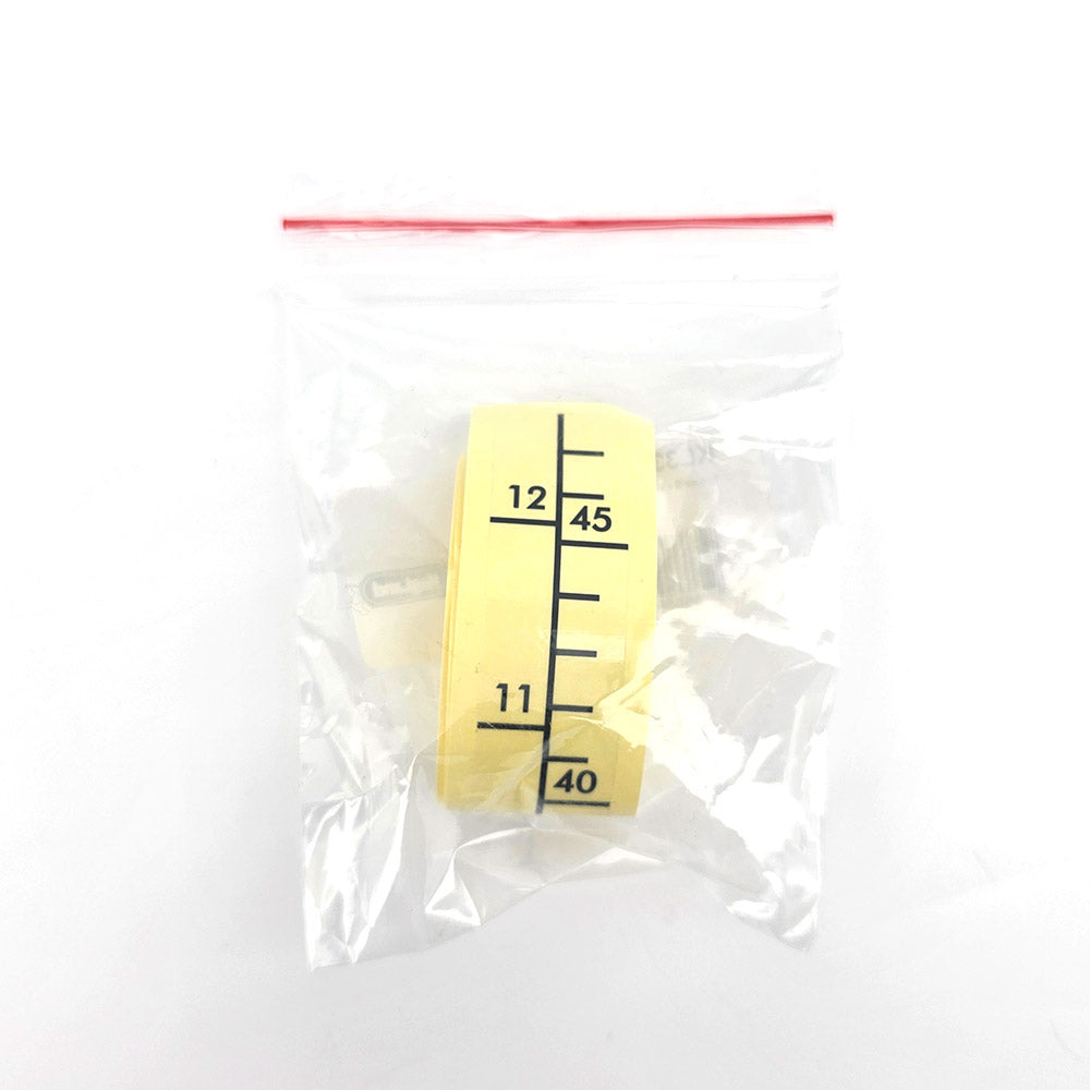 This is a replacement heat proof graduation sticker for Generation 3.1.1 to 4 BrewZilla 65L Breweries.