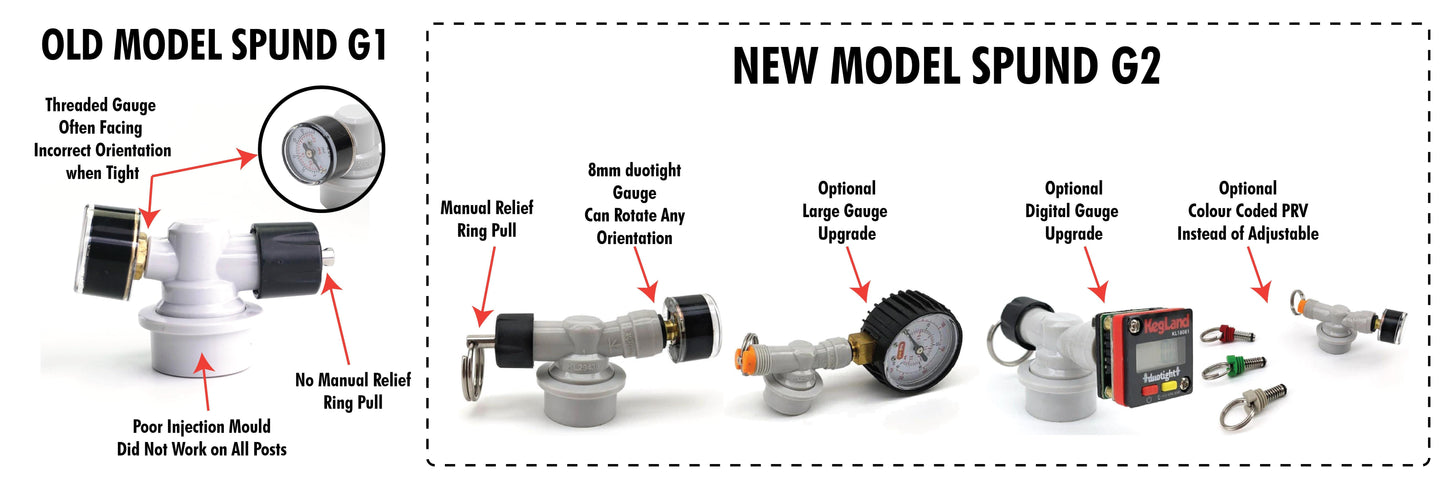 Ball Lock Disconnect Spund Valve G2 - KegLand