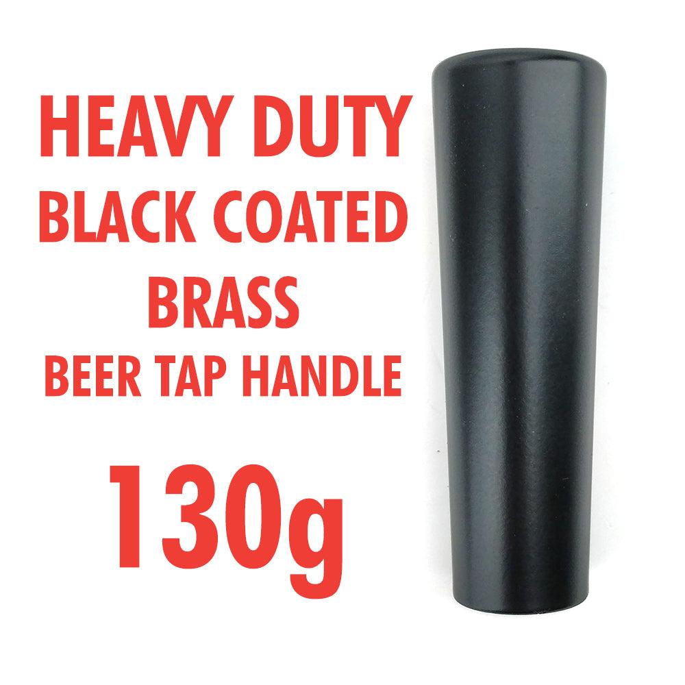 Black Chrome Plated Brass Tap Handle - KegLand