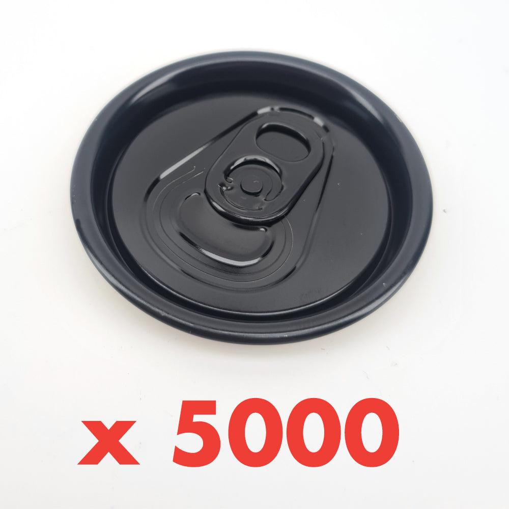 Can Fresh - B64 Aluminium Lid Only Black- (5000/carton)