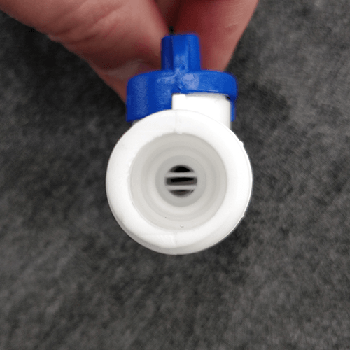 duotight - 9.5mm (3/8”) Female x ½" Male Thread Ball Valve - KegLand
