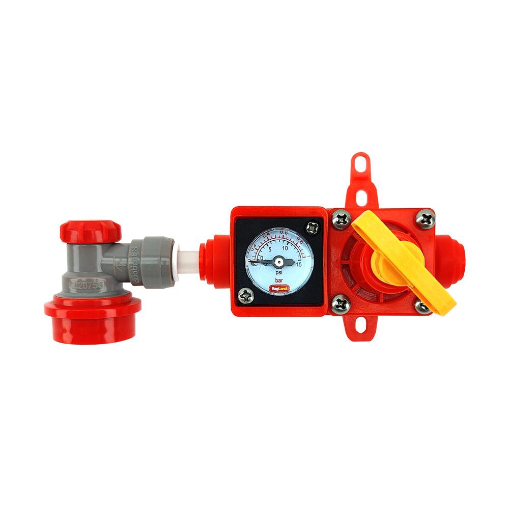 Kegland Blowtie Spunding Valve – Adjustable 0-15 PSI For Corny Kegs | Ball Lock Homebrew Beer Tool