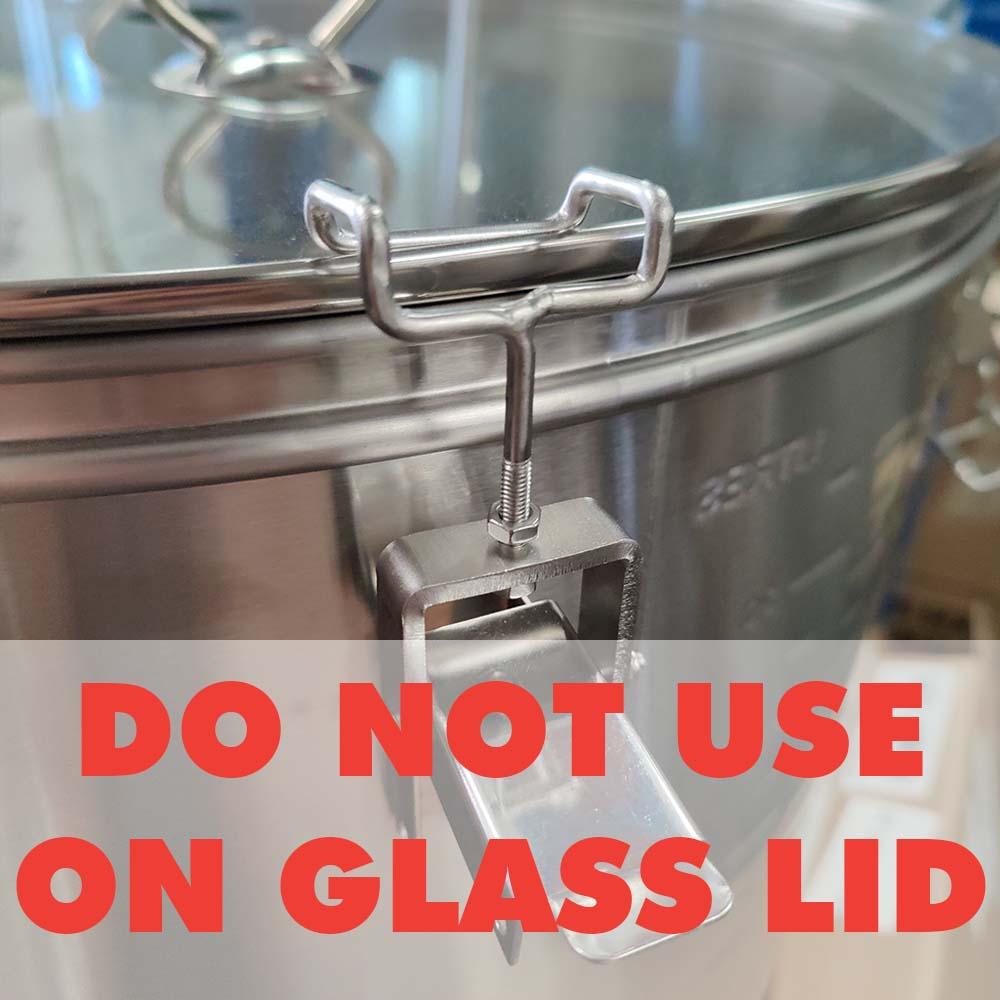 Replacement SS Adjustable Lid Clamps for 100L Gen 4 BrewZilla (Long) - KegLand