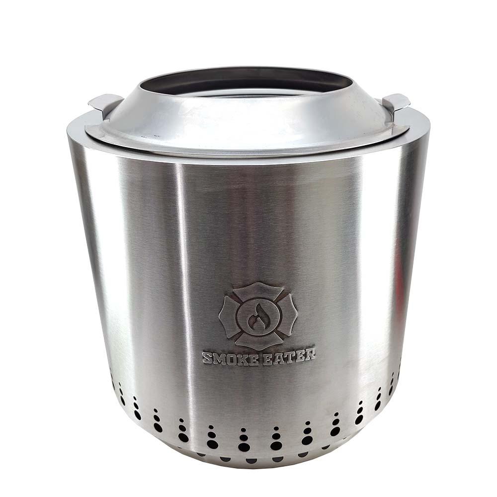 Smoker Eater Wood Fire Pit - Vulcan Fire Ring - KegLand