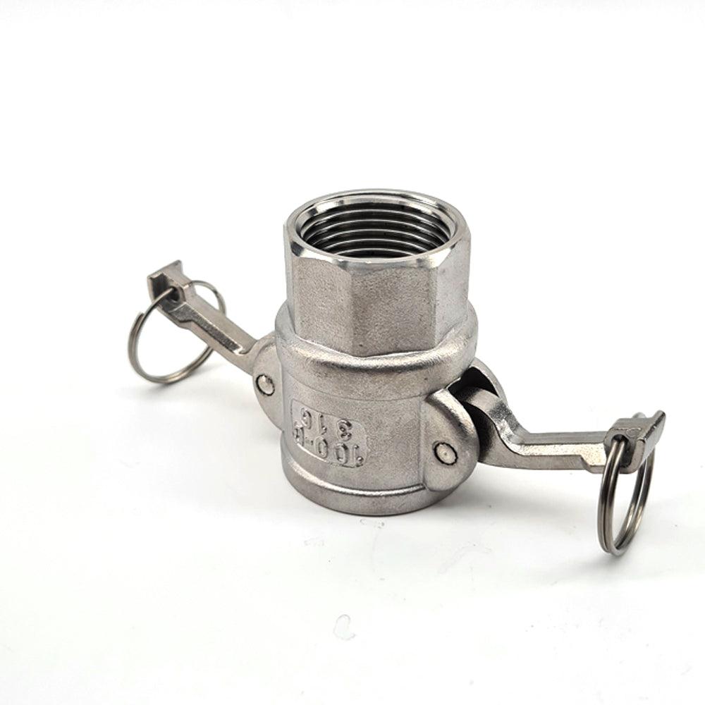 Type D Camlock Female x 1 Inch Female - KegLand