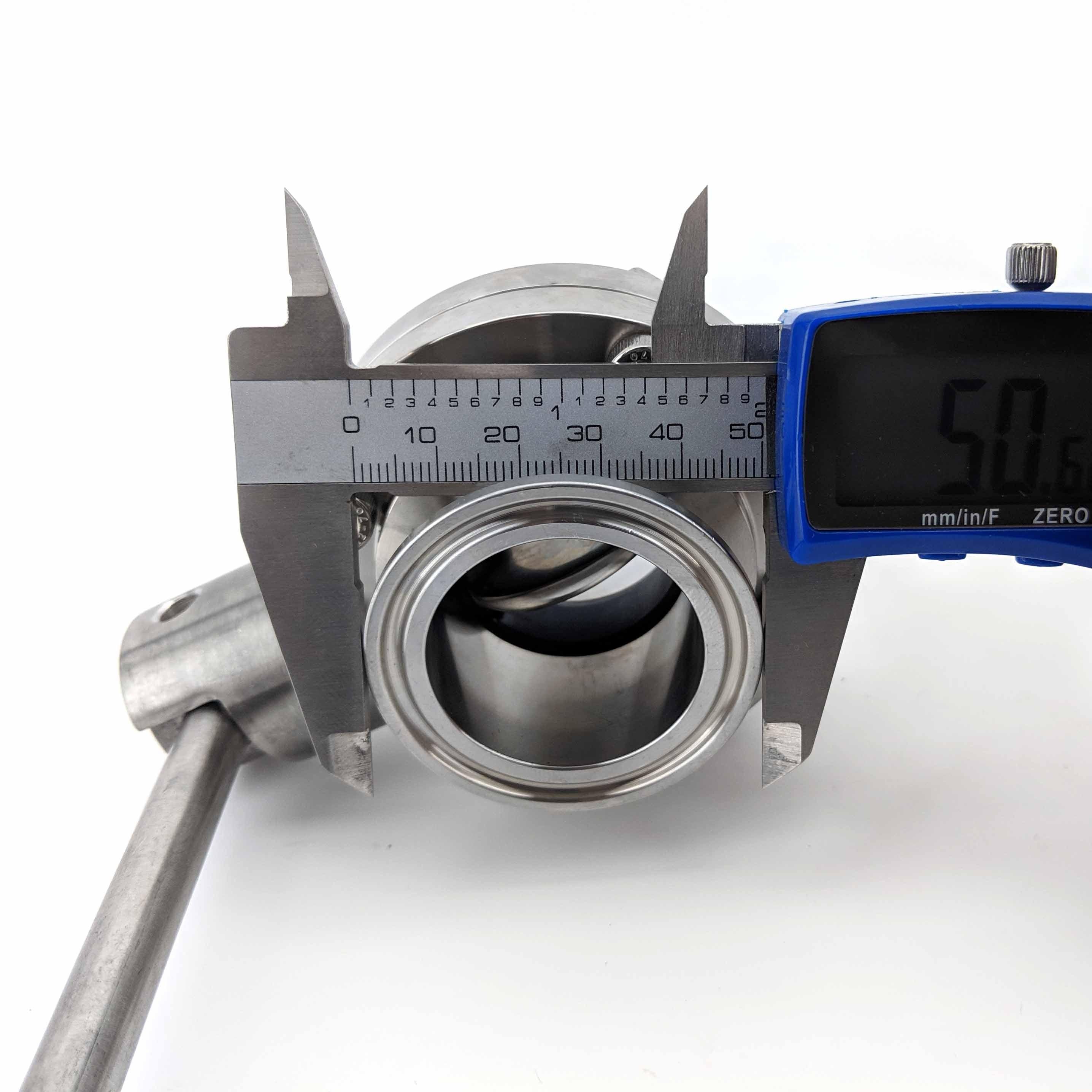 1.5 Inch Tri Clover Butterfly Valve - KegLand