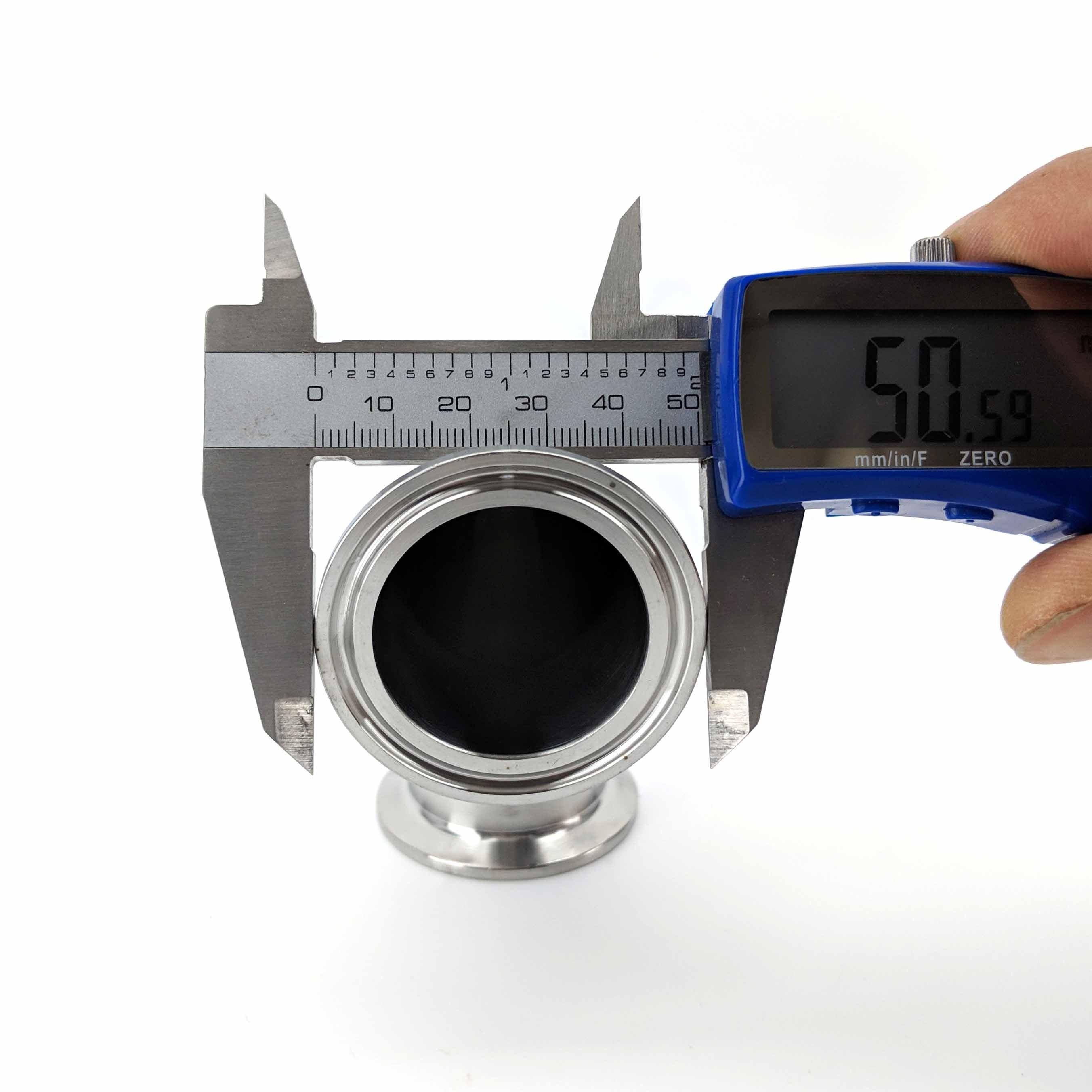 1.5 Inch Tri-Clover Elbow 90 Degree - KegLand