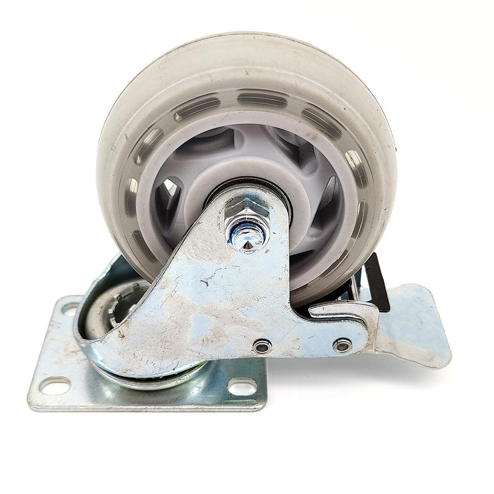 100mm Heavy Duty Castor Wheel Upgrade - 1 x Locking - KegLand