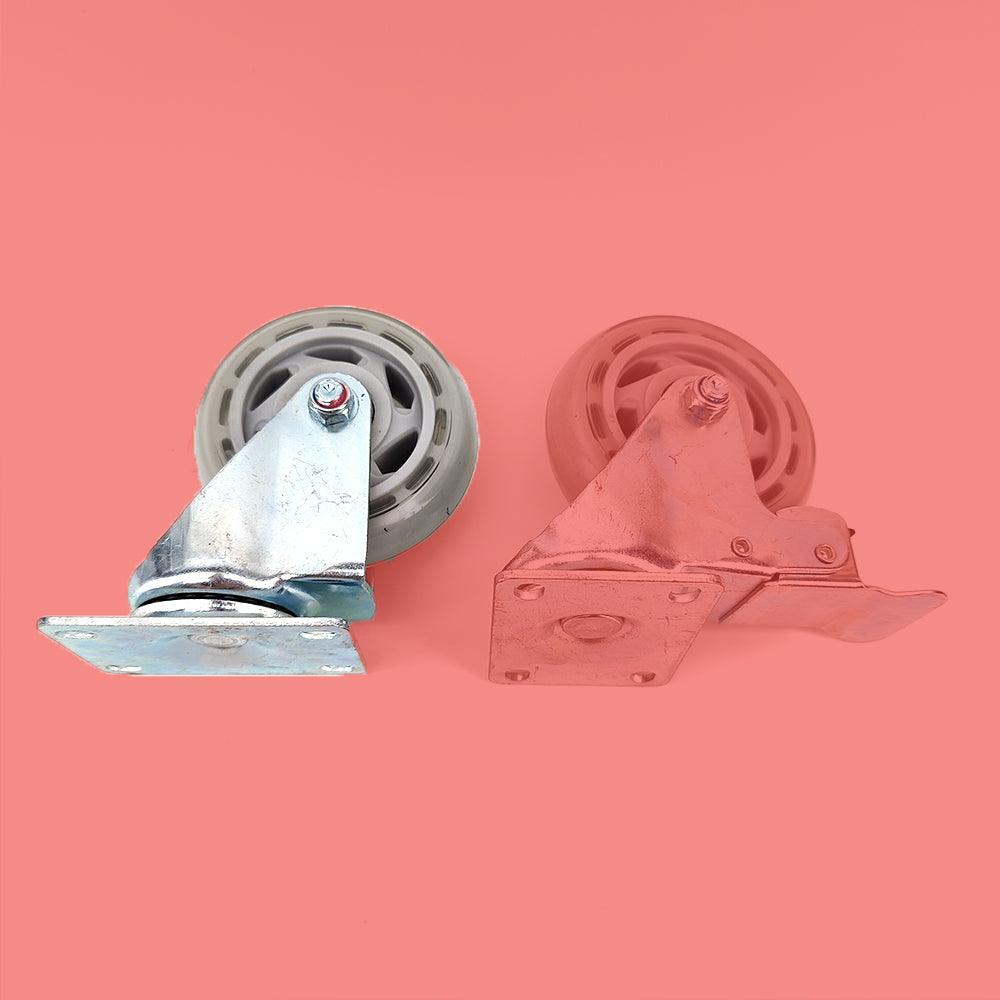 100mm Heavy Duty Castor Wheel Upgrade - 1 x Non-Locking - KegLand