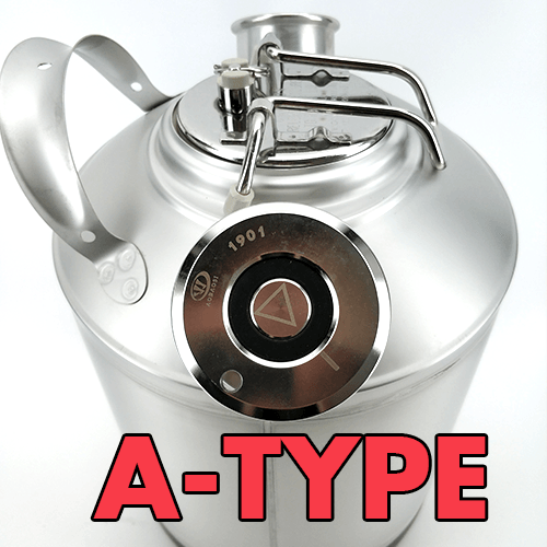 10L MKII Wash Out - Line Cleaning Keg With Rubber Base - KegLand