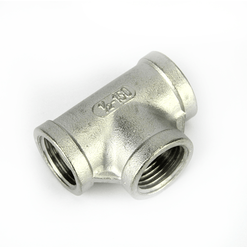 1/2 BSP Stainless Equal Tee - KegLand