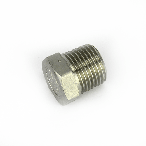 1/2 BSP Stainless Hex Plug - KegLand