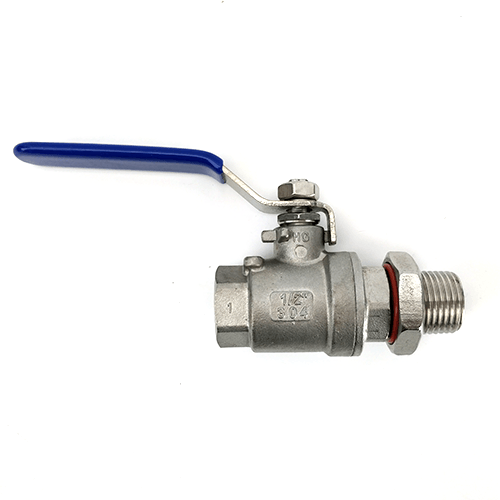 1/2 Inch BSP Stainless Ball Valve Assembly - KegLand