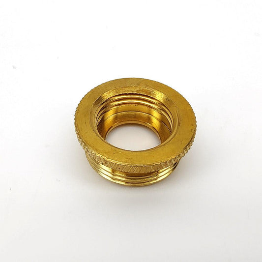 1/2 Inch Female x 3/4 Inch Male Reducing Bush Brass - KegLand