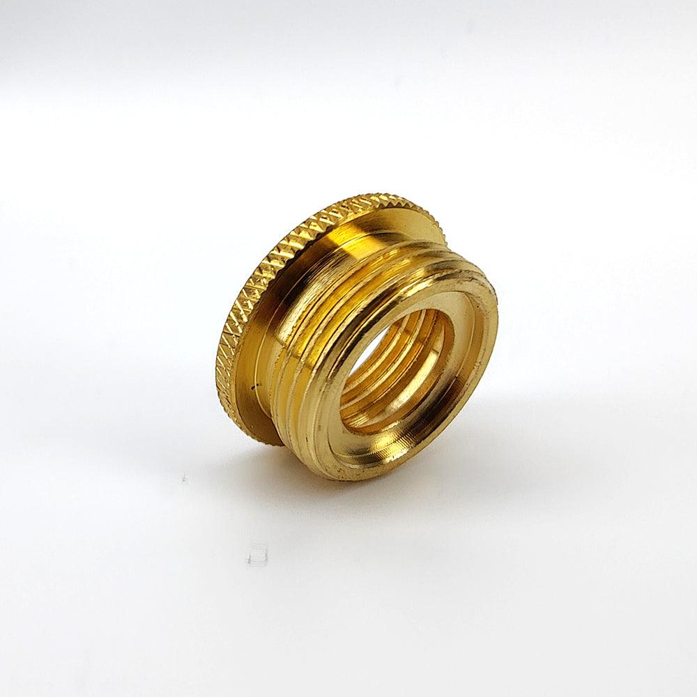 1/2 Inch Female x 3/4 Inch Male Reducing Bush Brass - KegLand