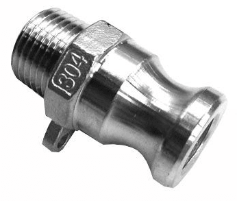 1/2 Inch Type F Camlock - Male Cam x Male BSPT Thread - KegLand