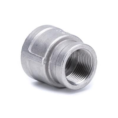 1/2 to 3/8 304 Stainless Reducing Socket (BSP) - KegLand