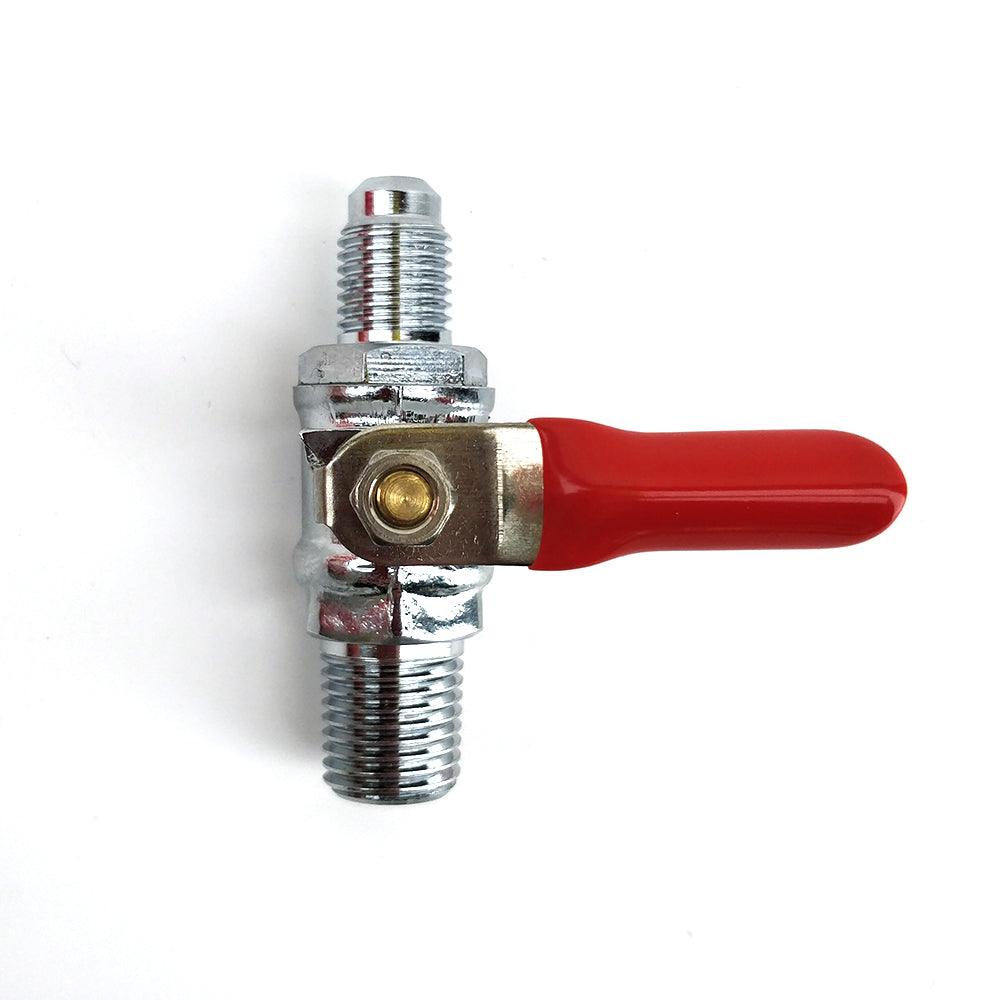 1/4 Inch NPT x MFL THREADED Ball Valve with Check Valve - KegLand
