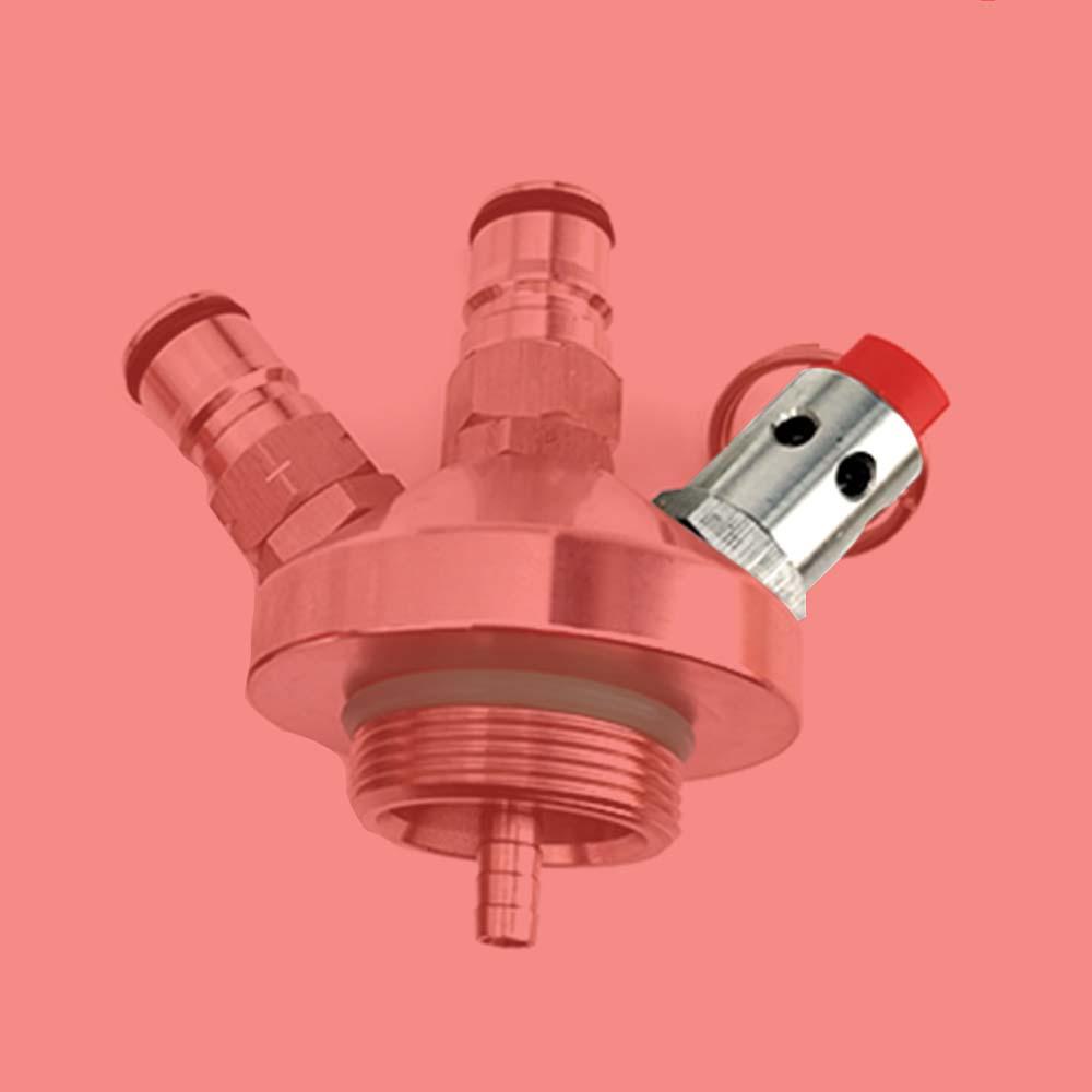 1/4 Inch Stainless Steel PRV Seat - Suits Mini Keg Tapping Kits - KegLand