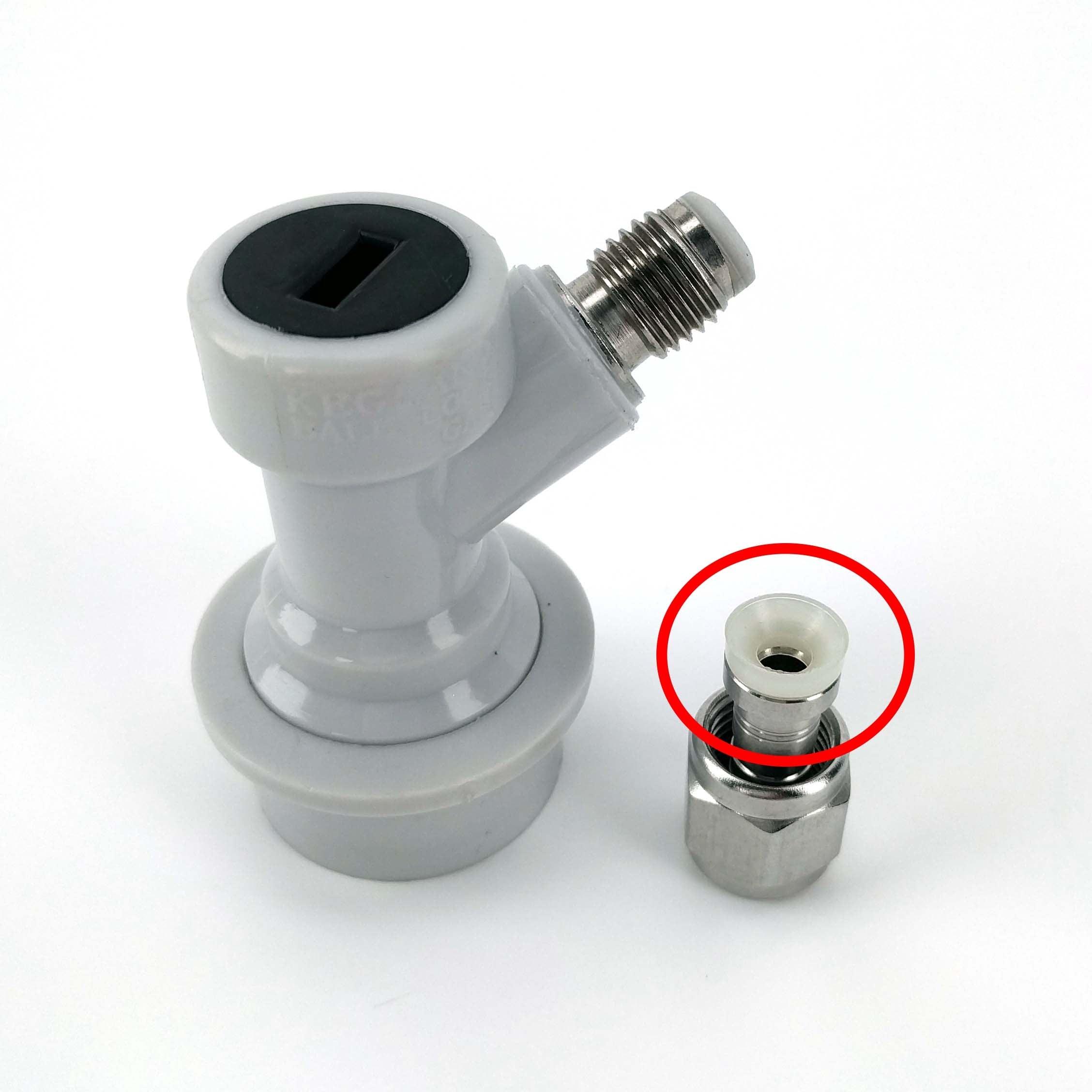 1/4 Nylon Flare Washer Olive for MFL Fittings - KegLand