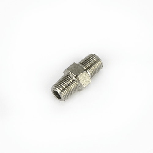 1/8 BSP Stainless Hex Nipple - KegLand