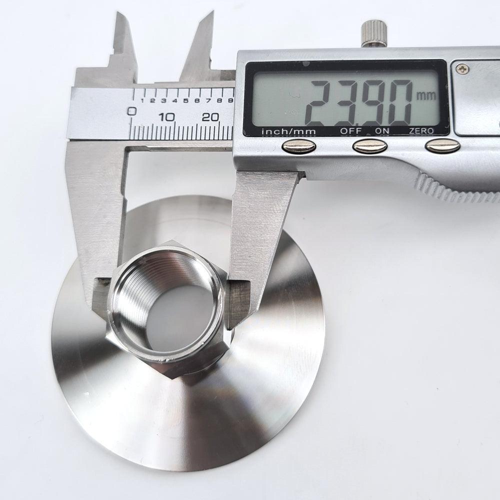 2 Inch Tri-Clover with 1/2 Female Thread (BSP) - KegLand