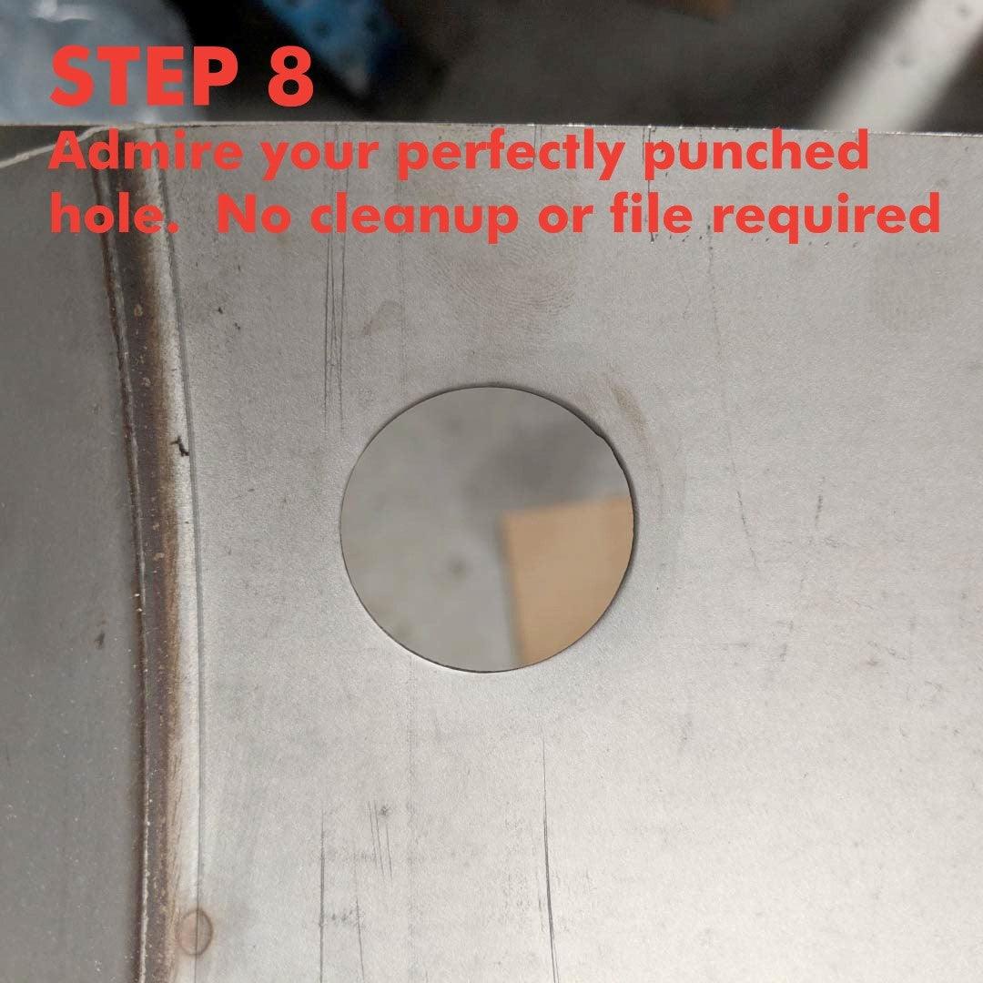 22mm Circular Round Hole Punch, Knockout Die - KegLand