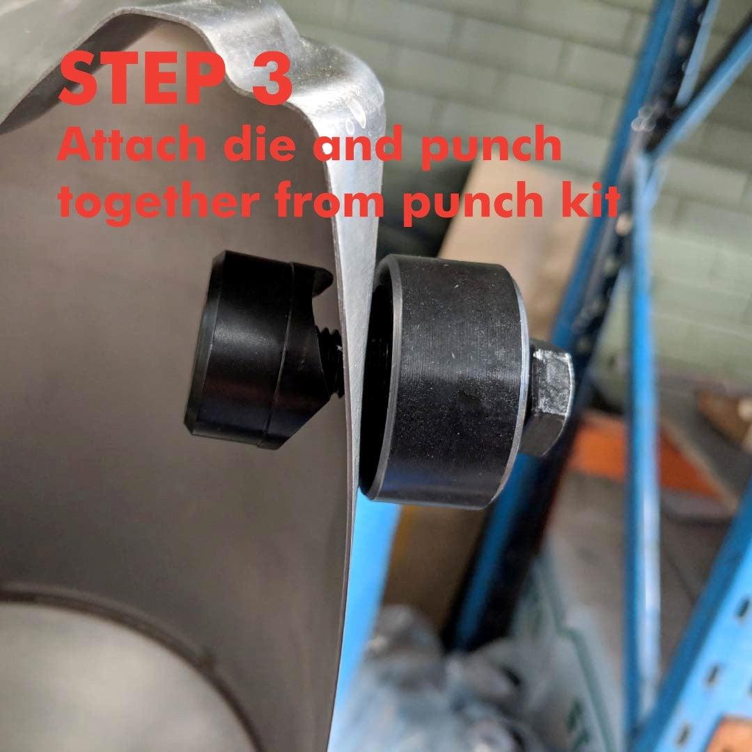 22mm Circular Round Hole Punch, Knockout Die - KegLand