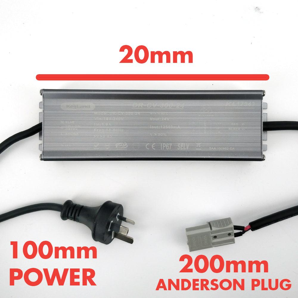 24V Cannular Pro DC Transformer For Semi-Auto Cannular (with Anderson Plug X 2M;240v power cord directly) - KegLand