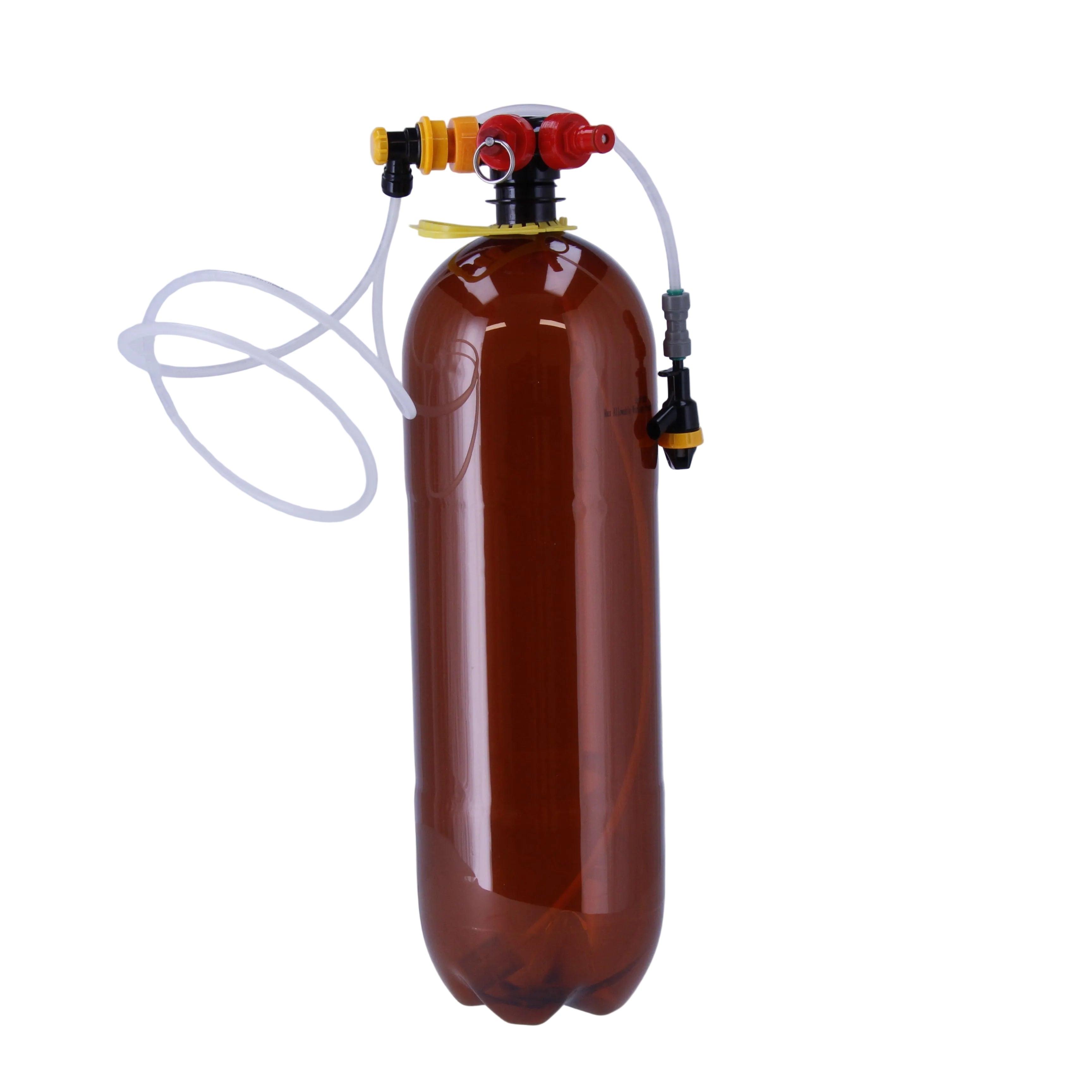 8L PET Keg with Ball Lock Disconnect Tapping Head Bundle + Duo Bronco Picnic Tap
