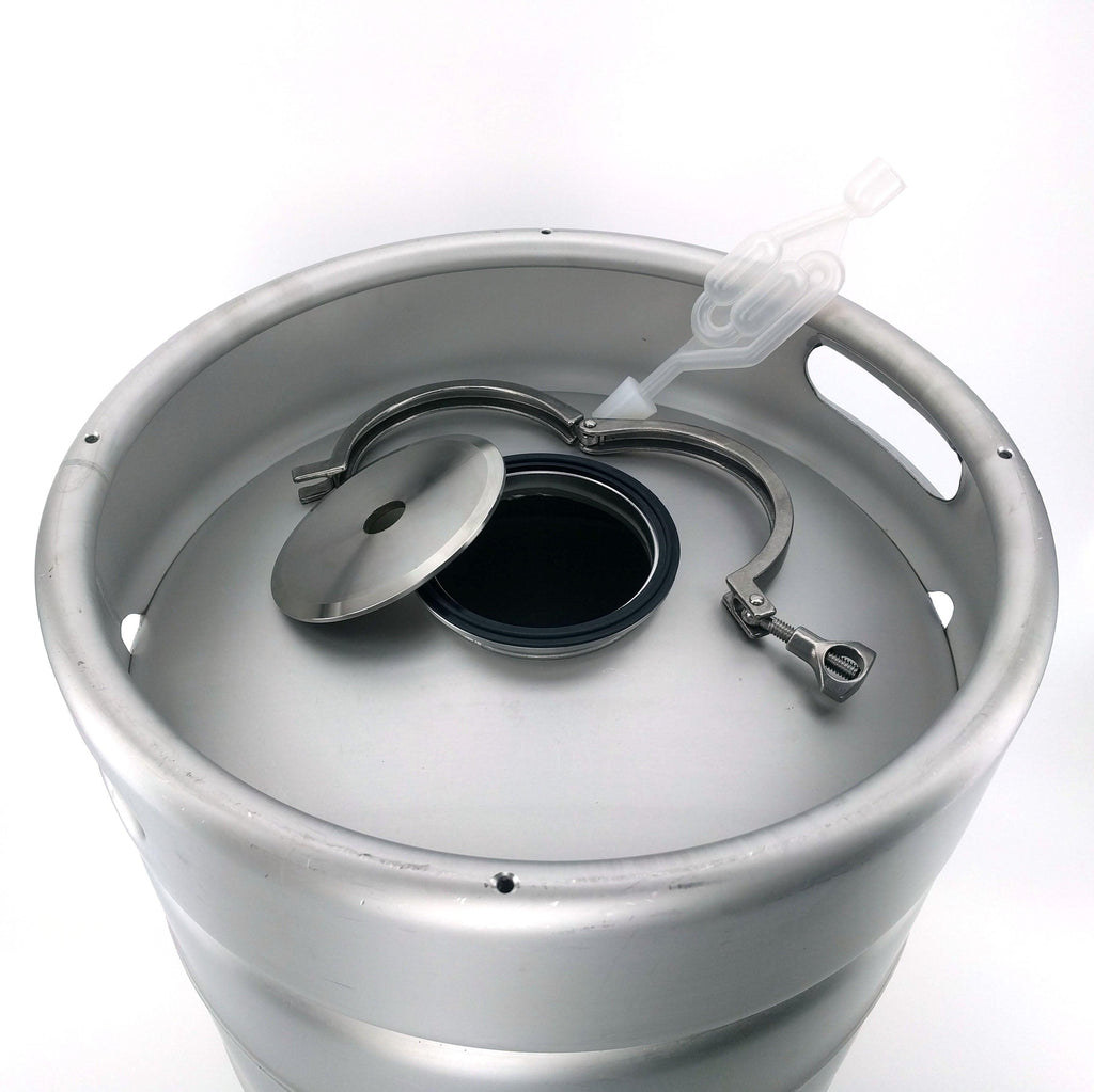 29L Kegmenter with 4inch Flat Lid and Airlock - KegLand