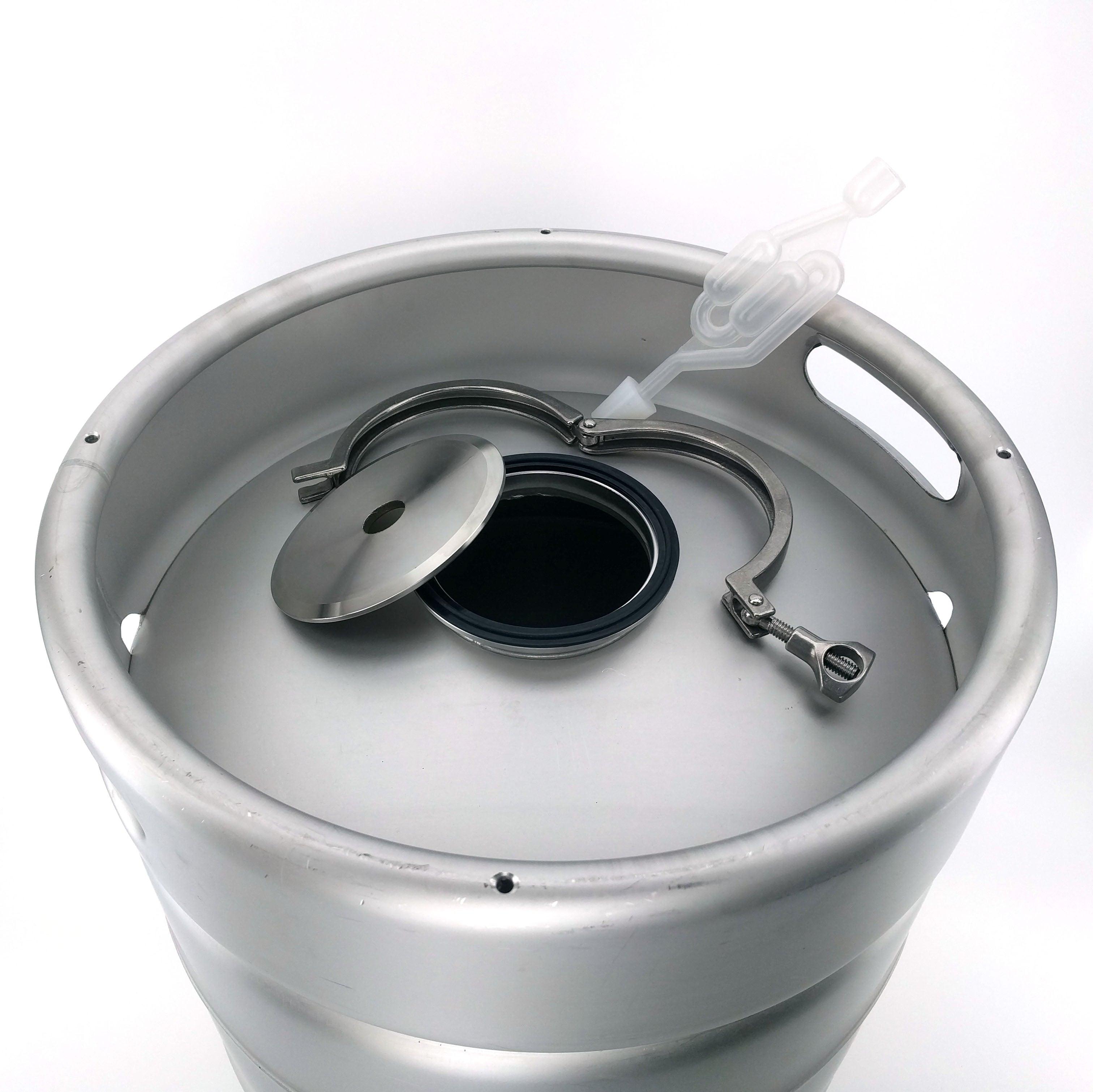 29L Kegmenter with 4inch Flat Lid and Airlock - KegLand