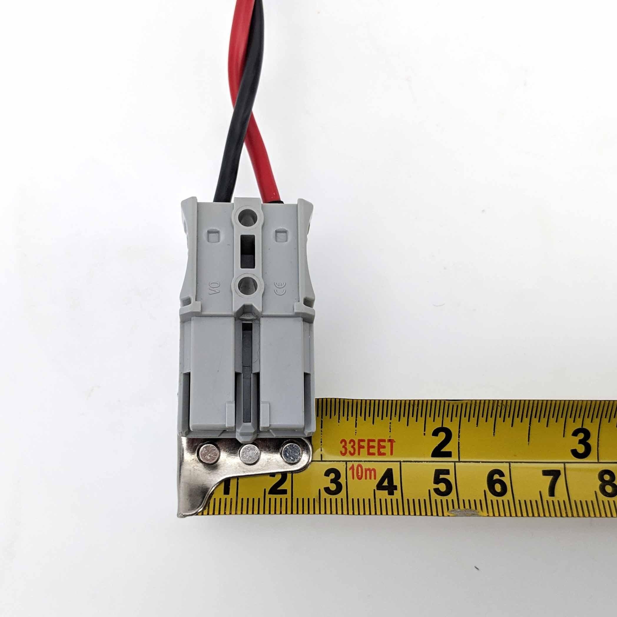 2m Power Lead for Cannular Canning Machine or MaltZilla (40amp Anderson Plug x Alligator Clips - KegLand