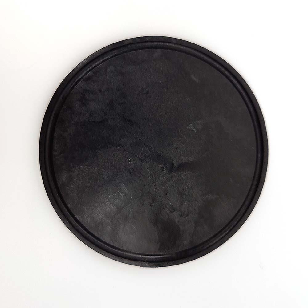 3 Inch Tri-Clover End Cap - Black POK - KegLand