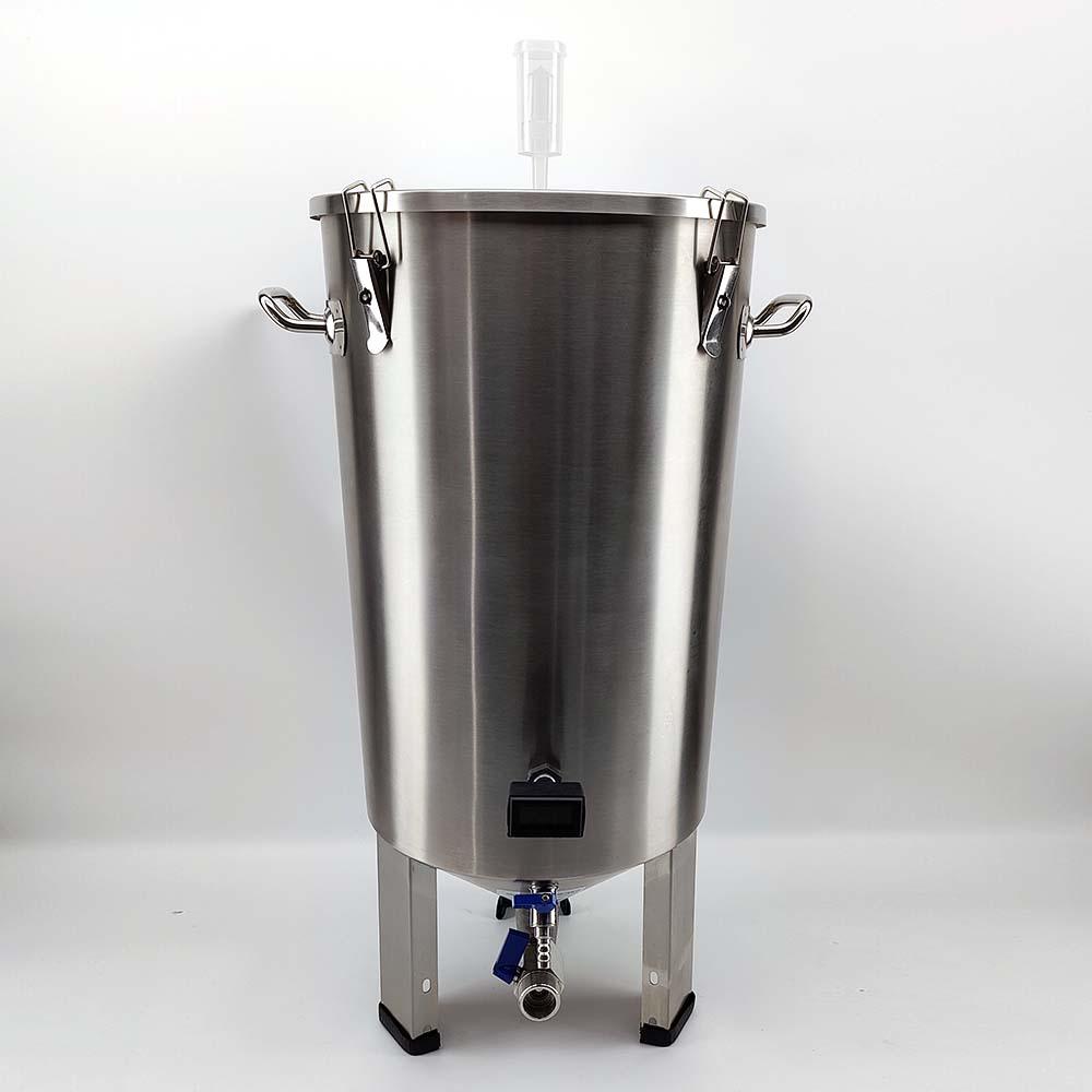 32L Stainless Steel Conical Fermenter - KegLand