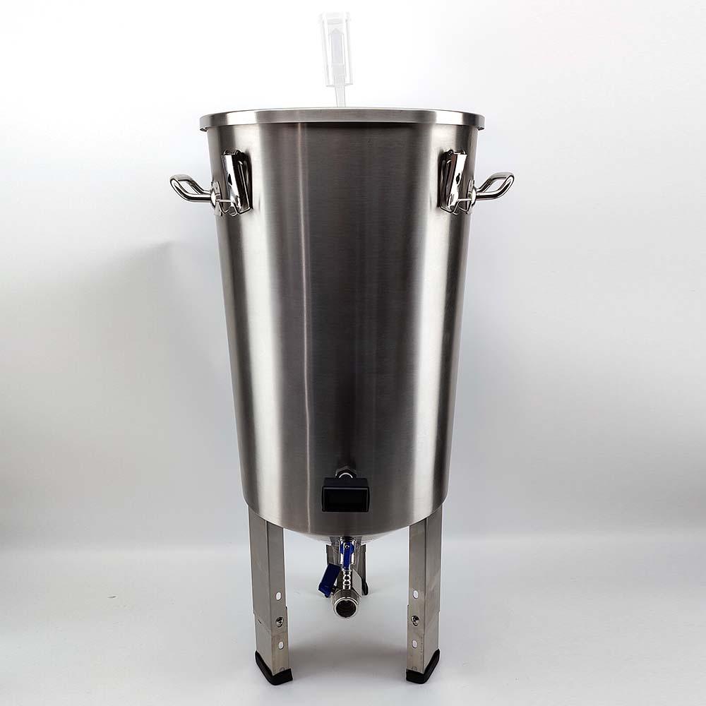 32L Stainless Steel Conical Fermenter - KegLand