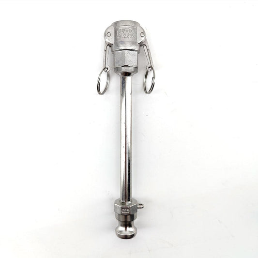 35L + 65L Brewzilla Gen 4 + 3.1.1 - Recirculation arm Extension (Stainless steel including the Camlock) - KegLand