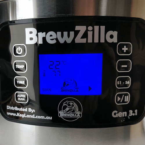 35L BrewZilla Gen 3.1.1 with Pump 1900/500w - 220-240V AC - KegLand
