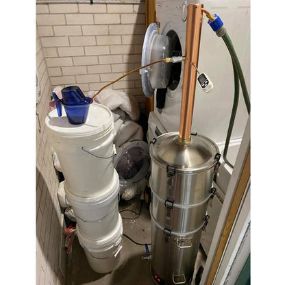 35L BrewZilla Gen 4 + 3.1.1 - 12L Boiler Extension (Stainless steel) - KegLand