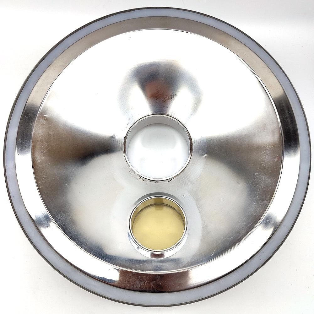 35L Pro Sight Glass Distillation / Steam Condenser Lid (suits BrewZilla, Digiboil, Robobrew) - 2 Inch Tri-clover Top - 3 Inch Sight Glass - KegLand