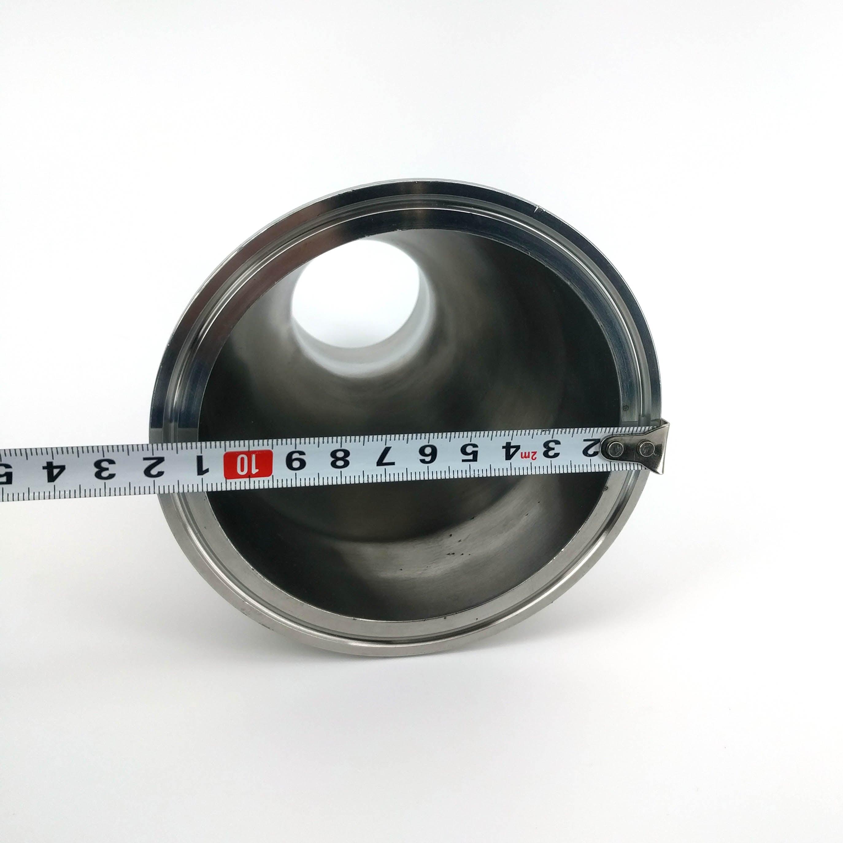 4 Inch to 2 Inch Tri Clover Concentric Reducer for Kegmenter - Still Attachment - KegLand