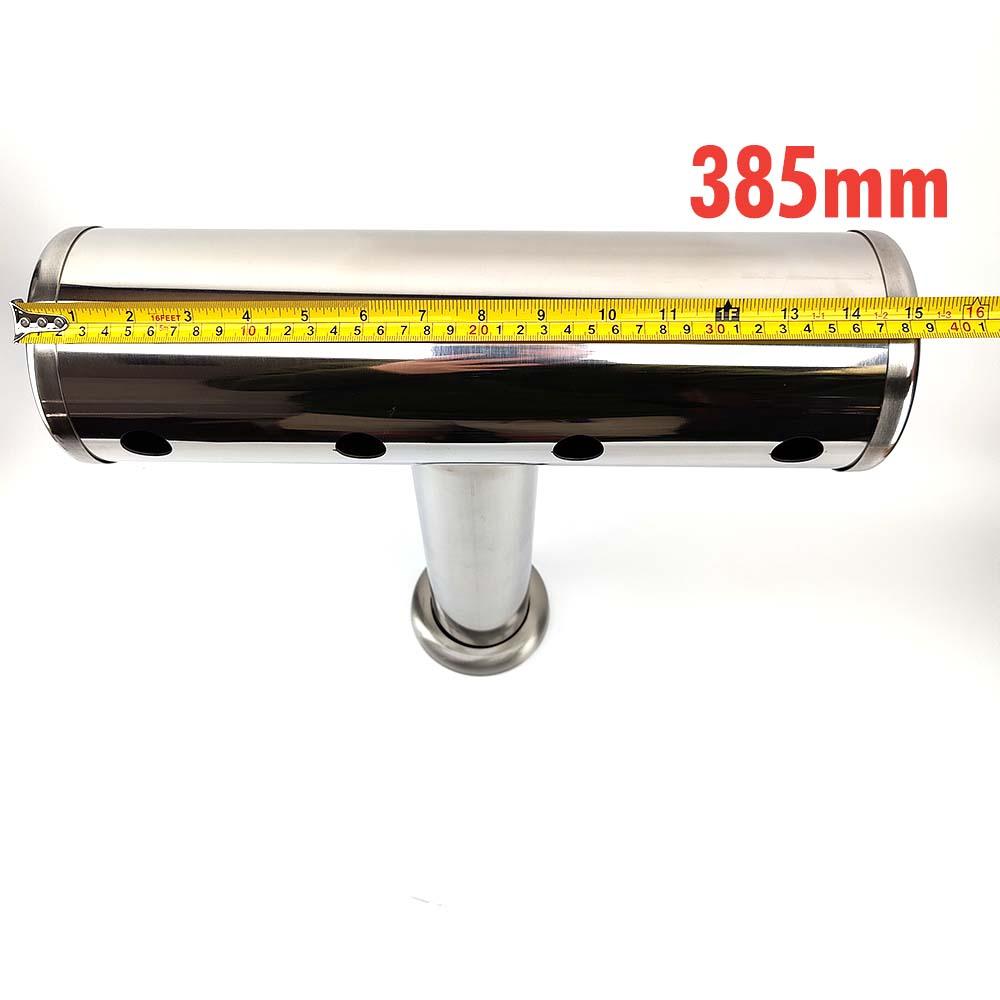 4 Tap T-Bar Brushed Stainless Font Only( Including Screws x 4; Dust Cover & Font Seals ) - KegLand