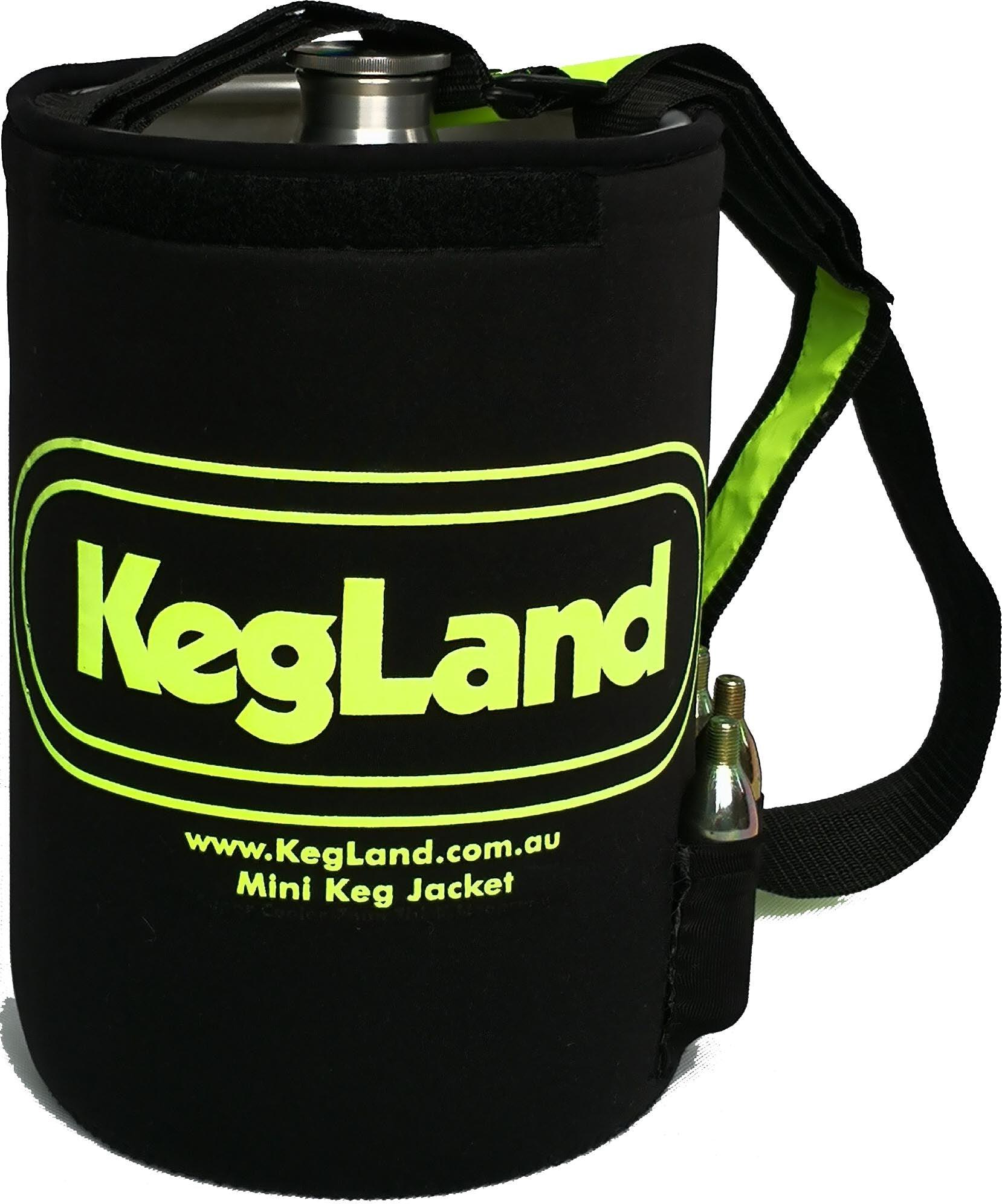 4L Glow in the Dark Mini Keg Neoprene Keg Parka / Jacket - KegLand