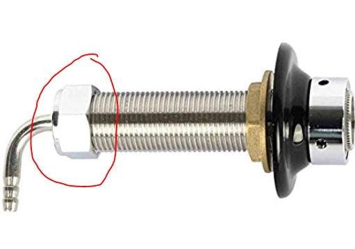 5/8 Hex Nut For Tap Shanks or Keg Couplers - KegLand